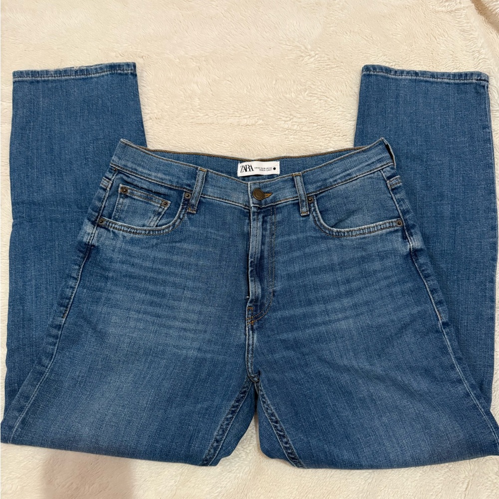 Zara Cropped Skinny Jeans